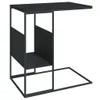 vidaXL Stolik boczny czarny 55x36x59,5 cm materiał Podgląd zdjęcia produktu 1