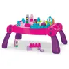 Mattel Bausteintisch rosa - Lern- und Spieltisch für Kinder Produktbild-Vorschau 2