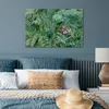 MuchoWow® Poster Tiger - Blätter - Farn 60x40 cm - Produktbild-Vorschau 4