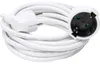 Rallonge 3 x 1,5 mm² 5 m, blanche Voir les images du produit 1