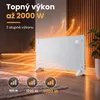 EXTRALINK Glass Panel Heater Skleněný elektrický radiátor Náhled obrázku produktu 4