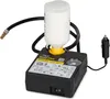 A tire repair kit with a compressor, sealant bottle, and car adapter. Produktbild-Vorschau