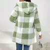 ASKSA Damen Teddyjacke Color Blocked Teddyfleece Jacke Produktbild-Vorschau 2