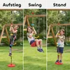 AIYAPLAY Kletterseil Kinderschaukel mit Plattform, Produktbild-Vorschau 4