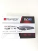 The image shows the packaging of a RED OPTICUM AX 300 mini V3 satellite receiver. Produktbild-Vorschau