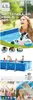 Intex - Large Garden Rectangular Frame Pool 450 x 220 x 84 Voir les images du produit 10
