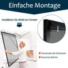 LARS360 120x140cm Anthrazit Fenster Fliegengitter Produktbild-Vorschau 6
