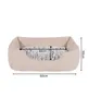 lionto kočičí pelíšek, stylový útulný koš s hlubokým Náhled obrázku produktu 5