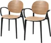 home24 Armlehnenstuhl - 2er-Set - Polywood / Kunststoff Produktbild-Vorschau 1