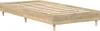 vidaXL Bettgestell ohne Matratze Sonoma-Eiche 90x190 cm Produktbild-Vorschau 4