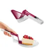 Metaltex 252314317 Tortenheber mit Schieber, weiß/brombeer Produktbild-Vorschau 2