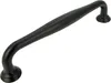 Eleganter Aluminium Möbelgriff Schwarz 128 mm - Mattschwarz Produktbild-Vorschau 4