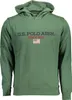 Grünes Herren-Sweatshirt mit Kapuze und Logo-Details Produktbild-Vorschau 1