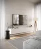 Selsey Bemmi - Mobile TV a parete, bianco, 200 cm Anteprima dell’immagine prodotto 3