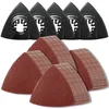 Schleifplatte für Delta-Schleifer 130 Teile Set 80mm Produktbild-Vorschau 1