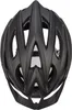 A black bicycle helmet shown from a top-down perspective against a white background. Produktbild-Vorschau