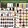 Heksenkit 122-tlg. – Wicca Starter-Set mit Kräutern & Kristallen Productafbeelding-voorbeeld