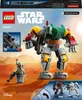 The image shows the packaging of a LEGO Star Wars Boba Fett Mech set, with the product prominently displayed. Produktbild-Vorschau