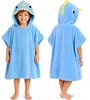 Poncho de microfibra con capucha para niños, ideal para la Vista previa de la imagen del producto 1