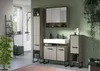 Bagno Badmöbelset 2 Teile hellgrau, cremefarben. Produktbild-Vorschau 8