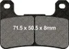 GPFAX379HH EBC  Extreme Pro Rennbremsbeläge Náhled obrázku produktu 4