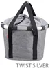 KLICKfix City-Tasche Bikebasket twist silver, 35x28x26cm, Anteprima dell’immagine prodotto 11