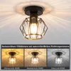 ZMH Deckenlampe Modern Deckenleuchte Flur Kristall Produktbild-Vorschau 3