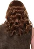 WIG ME UP Perücke Bart Wikinger Barbar Braun Modell: WIG007 Produktbild-Vorschau 3