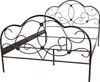 Metallbett - Doppelbett  in schwarz pulverbeschichtet 140 x Produktbild-Vorschau 2