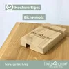 holz4home® Handyhalter aus hochwertiger Eiche I Universaler Produktbild-Vorschau 3