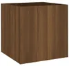 vidaXL Pflanzgefäß Braun Eichen-Optik 40x40x40 cm Produktbild-Vorschau 1