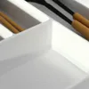 Range-couverts pour tiroir de 40 cm Blanc – Découpable (L : Voir les images du produit 6