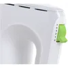 Close-up of a white hand mixer with a green speed control lever. Produktbild-Vorschau