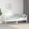 vidaXL Tagesbett Weiß Massivholz Kiefer 80x200 cm Produktbild-Vorschau 2