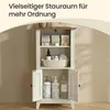 VASAGLE Badezimmerschrank im Landhausstil, Badschrank, Produktbild-Vorschau 7
