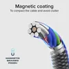 SBS Magnetisches USB-C-auf-USB-C-Kabel, 1 Meter Produktbild-Vorschau 3