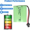 Akumulator Ni-MH AA 3,6 V 2400 mAh z kablem ładującym USB i Podgląd zdjęcia produktu 4