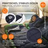 ECD Germany Sacco a pelo da outdoor per campeggio, blu Anteprima dell’immagine prodotto 3