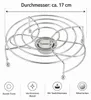 Testrut Stövchen Verschromt ca. 17 cm, Rund Produktbild-Vorschau 6
