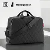reisenthel duffelbag M Rhombus Black vielseitige Produktbild-Vorschau 4