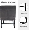 MCombo Relaxsessel mit Hocker, Mikrofaser-Stoffbezug, Produktbild-Vorschau 4