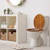 banjado Design WC Sitz Bambus 44x38x5cm - Produktbild-Vorschau 10