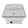 Set électrique Chafing Dish Buffet Serveur de buffet en Voir les images du produit 2