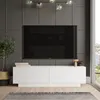 Skye Decor, Fn1-W, szafka pod telewizor, biała, płyta Podgląd zdjęcia produktu 1