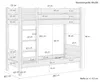 Etagenbett mit variablem Zubehör 80x200 extra stabil Kiefer Produktbild-Vorschau 8