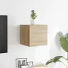vidaXL Szafka wisząca pod TV dąb sonoma 30,5x30x30 cm Podgląd zdjęcia produktu 3