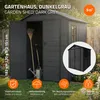 ECD Germany Gartenhaus wetterfest 5m³ Kunststoff Gerätehaus Produktbild-Vorschau 2