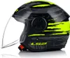LS2 Jethelm "OF616 Airflow II Brush" 1 H schwarz / Produktbild-Vorschau 5
