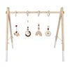 Spielbogen aus Kiefernholz mit A-förmigem Ständer mit 4 Produktbild-Vorschau 3