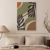 Muralo Leinwandbild Canvas BLÄTTER Pflanzen Natur Boho Produktbild-Vorschau 5